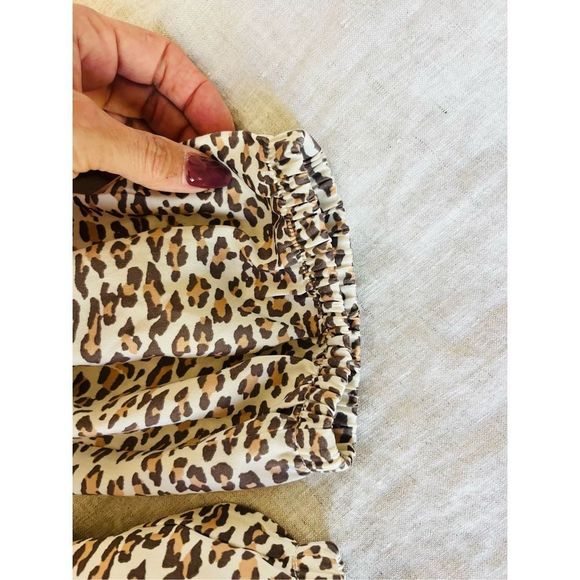 Aerie Casual lounge set in matching leopard print both pc are size S - Picture 12 of 14